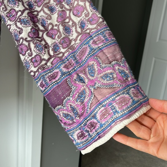 Vintage quilted Indian cotton jacket - Picture 4 of 9